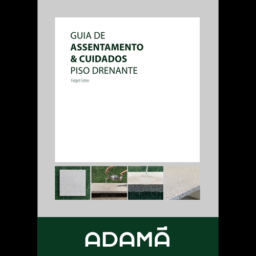 Guia de Assentamento Drenante Cetim