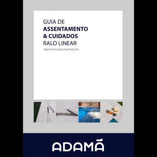 Guia de Assentamento Ralo Linear